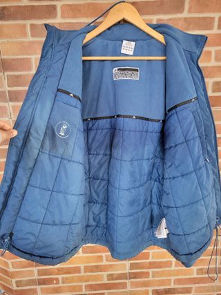 Chaqueta Adidas Azul con Capucha Talla M