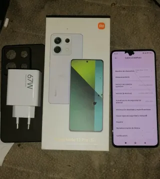 Xiaomi Redmi Note 13 Pro 5G 256GB con macchia sullo schermo