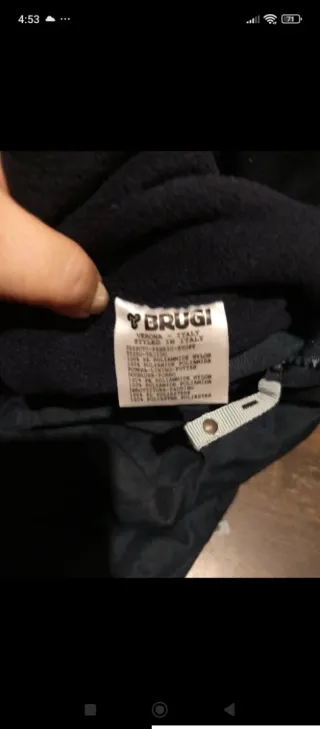 Pantaloni sci uomo Brugi tg 56