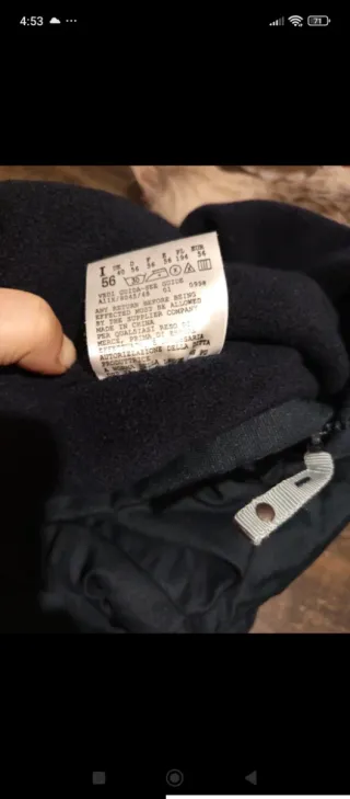 Pantaloni sci uomo Brugi tg 56