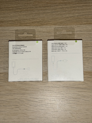 Caricatore iPhone + Cavo Usb-Lightning Originale