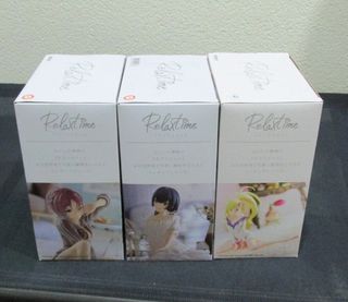Pack 3 Figuras RelaxTime Banpresto