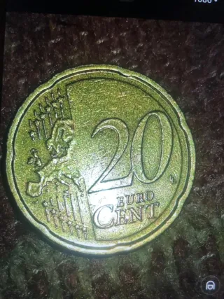 Moneda 20 céntimos Euro