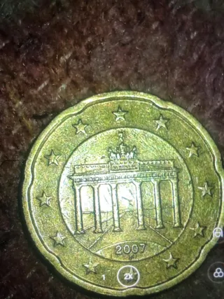 Moneda 20 céntimos Euro