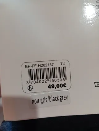 Bufanda Monday Attitude Mixtape Negra Gris