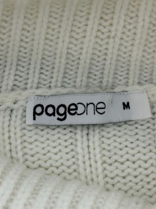 Jersey Laura Torelli Zigzag Negro Blanco Talla XL