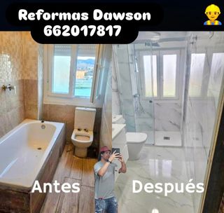 Reformas , Baños cocinas garajes terraza..