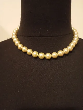 Collar Perlas autenticas de Mallorca  Blanco