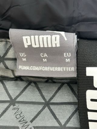 Chaqueta Puma Plumas Talla M Negra