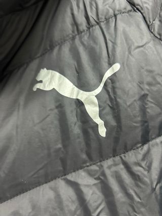 Chaqueta Puma Plumas Talla M Negra