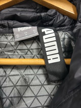 Chaqueta Puma Plumas Talla M Negra