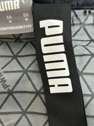 Chaqueta Puma Plumas Talla M Negra