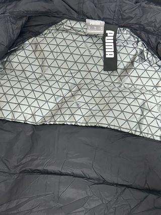 Chaqueta Puma Plumas Talla M Negra