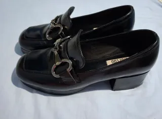 Mocasines Plataforma Bibi Lou Cuero Negro