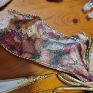 Lote adornos Navidad vintage años 60-70