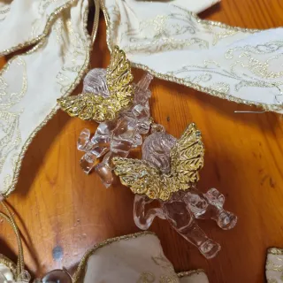 Lote adornos Navidad vintage años 60-70