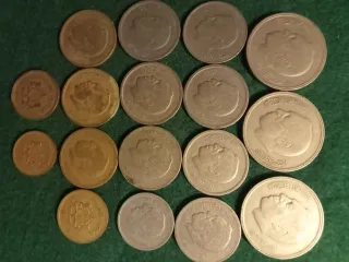 17 Monedas de Marruecos