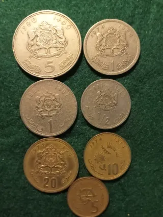 17 Monedas de Marruecos