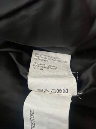 Piumino Dellaspiga nero