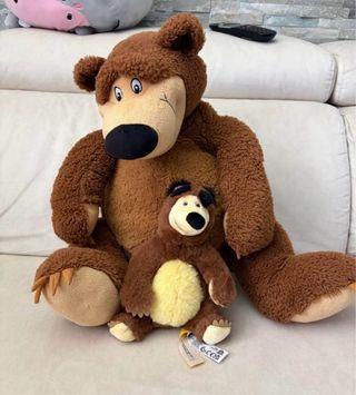 Peluche Masha e Orso