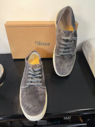 Scarpe Velasca grigie scamosciate