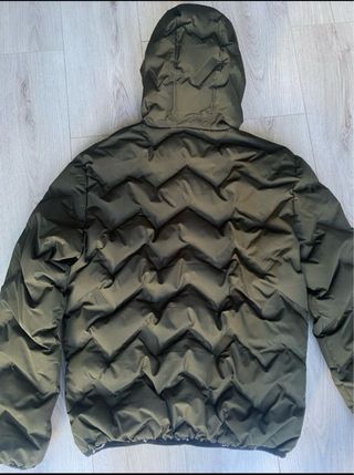 Piumino trapuntato New Mentaly verde/giallo