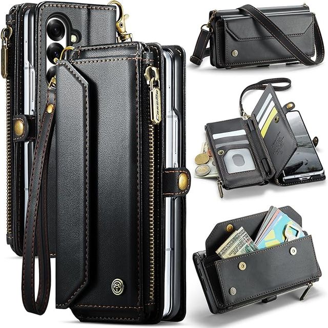 Mxinxiu Funda cartera para Samsung Galaxy Z Fold 7