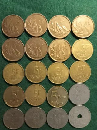 39 Monedas Belgas
