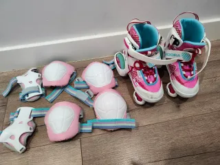 Pattini Hudora con protezioni