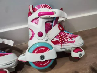 Pattini Hudora con protezioni