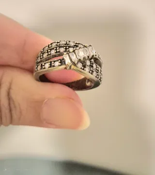 Anillo plata 925 diseño entrelazado