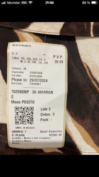 Mono estampado animal Mango