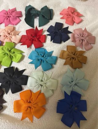 Lote de pinzas para el pelo de niña