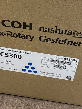 Cartuccia Toner Ricoh C5300 Cyan RICOH nashuatec