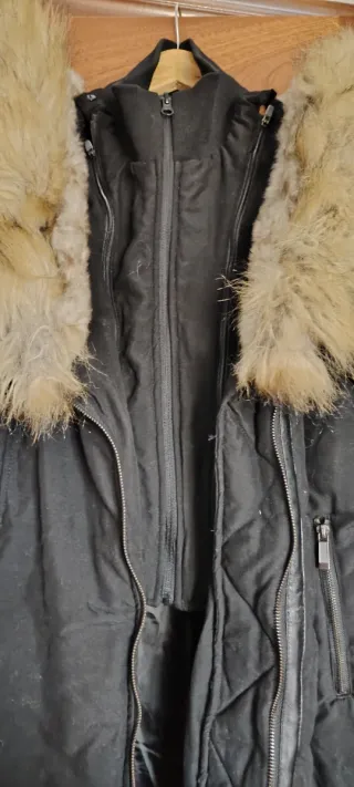 Plumifero Tifossi largo con capucha