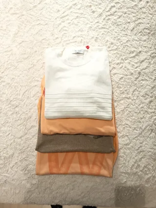 Pack 3 jerséis cuello redondo + sudadera