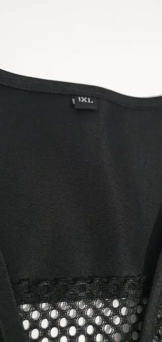 Chaleco de Malla Negro Talla XL