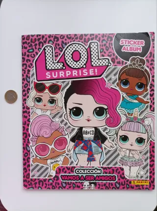 Álbum de pegatinas LOL Surprise