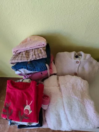 Lote Ropa Bebé Niña 0-6 / 6-9 meses