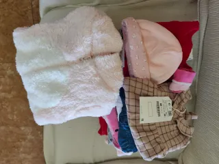 Lote Ropa Bebé Niña 0-6 / 6-9 meses