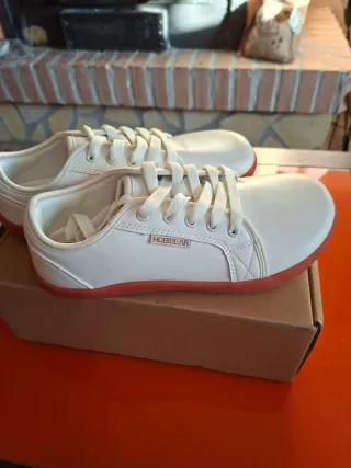 Zapatillas Hobibear Blancas y Rojas