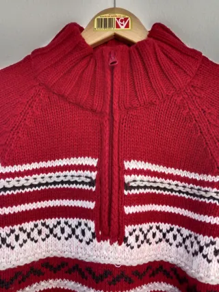 Jersey de punto talla L con cenefa