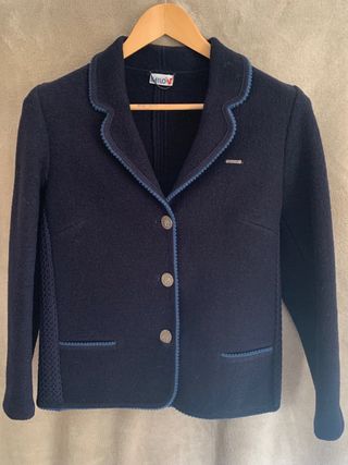 Chaqueta Austriaca Mujer Azul Marino