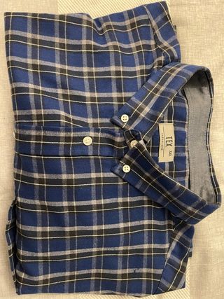 Camisa de cuadros TEX Talla 3XL