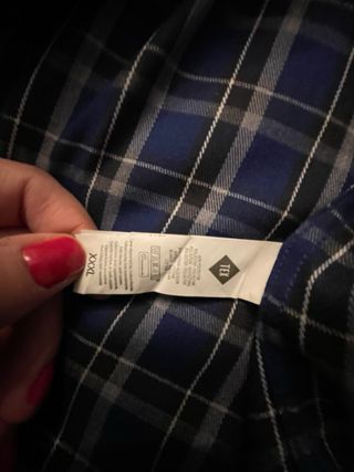 Camisa de cuadros TEX Talla 3XL