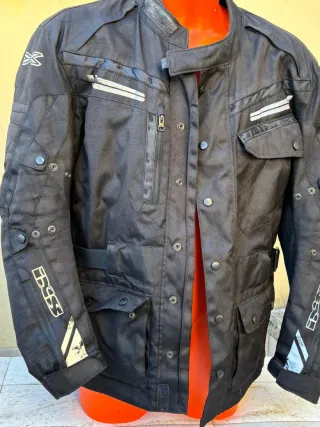 Giacche moto termica nera e guanti pioggia mis xl