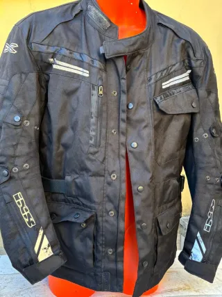 Giacche moto termica nera e guanti pioggia mis xl