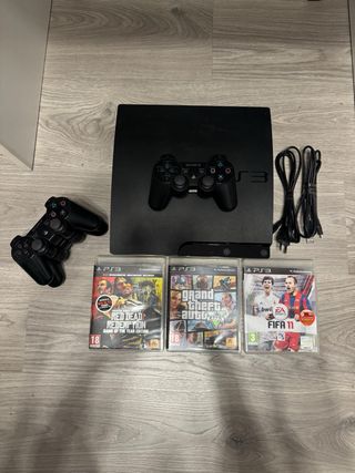 Sony PS3 Slim + Controller e Giochi