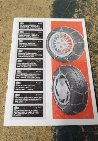 Cadenas para nieve núm.2