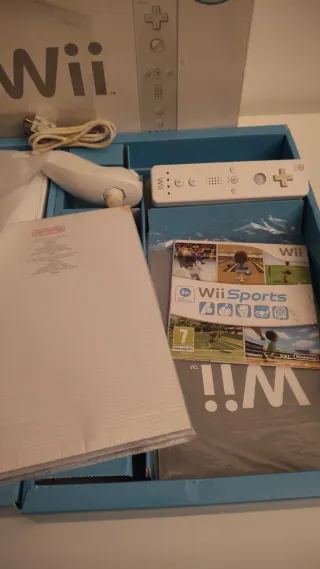 Consola Nintendo Wii Bianca + Wii Sports